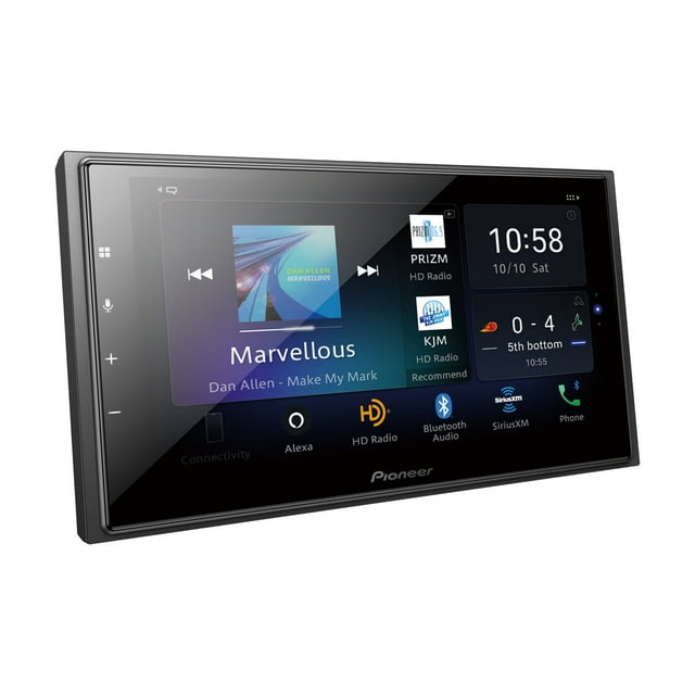 Pioneer DMH-W4660NEX Double-Din 6.8″ In-Dash Multimedia Receiver Capacitive Touchscreen Display