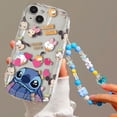 thumbnail image 4 of Funda de dibujos animados de punto bonito para iPhone 15 14 13 12 Pro Max 11 12 Pro 15 Plus 7 8 6s 6 Plus XS Max X XR SE funda de teléfono de Tpu suave, 4 of 4