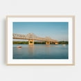 thumbnail image 2 of The Murray Baker Bridge 02 - Peoria Illinois Photography Bridge Boat Water Landscape Scenic Architecture Unframed Wall Art Print 20 x 28 inches, 2 of 7