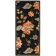 thumbnail image 2 of Safavieh Chelsea Emmet Bordered Wool Runner Rug, Black, 2'6" x 6', 2 of 11
