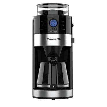 PowerXL Smart Brew Black 10-Cup Coffee Maker