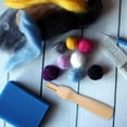 thumbnail image 4 of Wood Handles For Felting 6Pcs Ergonomic Diy Crafts Creative Individuals, 4 of 8