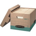 thumbnail image 4 of Bankers Box, FEL12775, Recycled R-Kive File Storage Box, 12 / Carton, Kraft,Green, 4 of 4