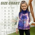 thumbnail image 7 of Pzuqiu Galaxy Cat Kids Sleeveless Vests 2T Versatile Full Zip Fall Winter Warm Outerwear With Pockets Stretchy Fall Outfits Fashion Clothing Wind Proof Soft for Daily Life, 7 of 7