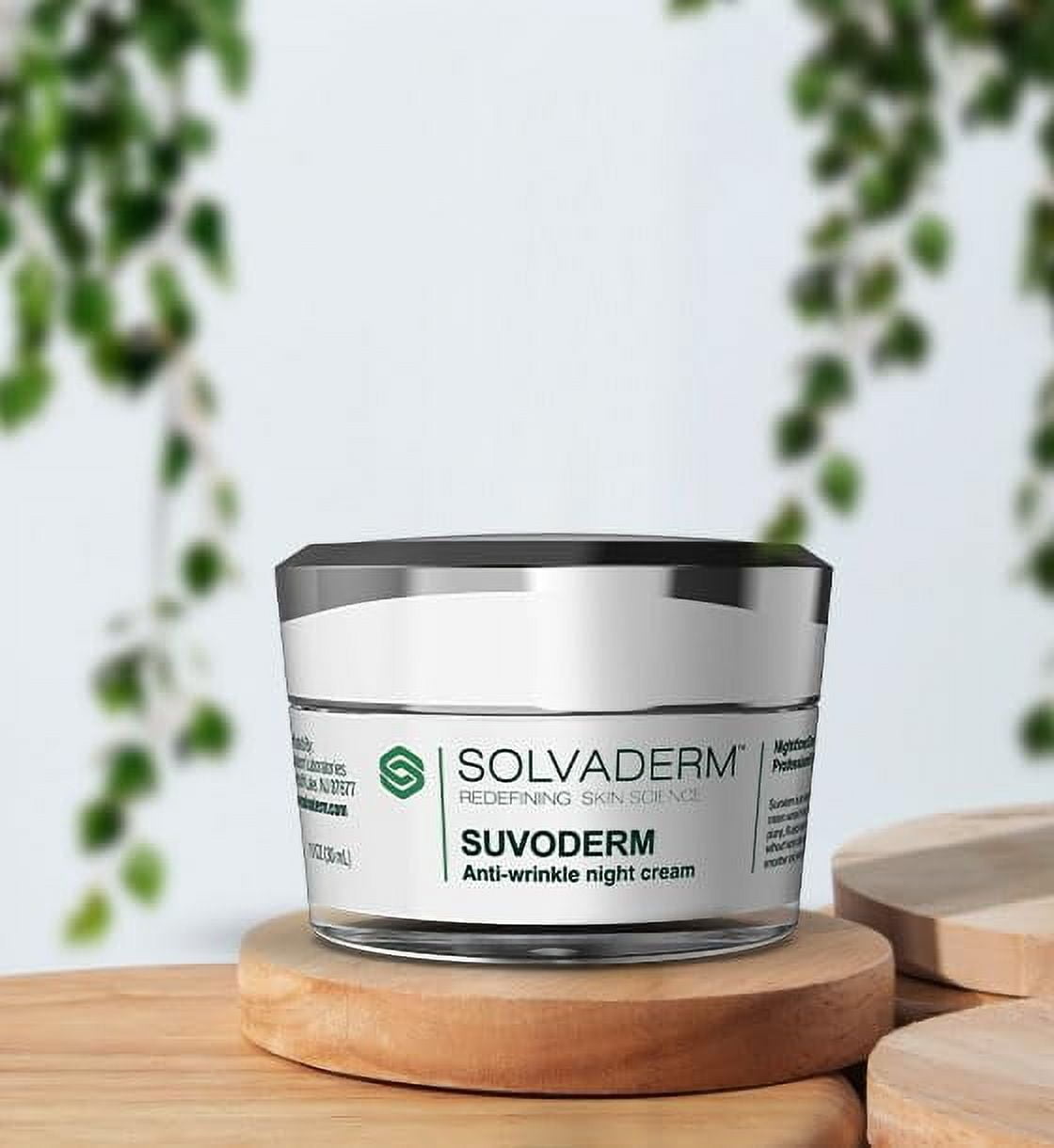 Solvaderm Suvoderm Nighttime Repair Cream – Anti-Aging Night Cream with Retinol, Hyaluronic Acid & Vitamin E – Reduces Wrinkles, Boosts Collagen, Hydrates & Renews Skin While You Sleep