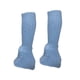 thumbnail image 3 of Calentadores de piernas de patinaje sobre hielo con decoración rinestas de calcetines de patinaje de hielo calentadores de piernas de tejido Azul, 3 of 8