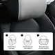 thumbnail image 3 of Almohada Ergonómica Del Reposacabezas Del Coche Del Diseño, Accesorio Ergonómico Del Coche De La Cubierta De Nylon Para La Conducción De La Oficina, 3 of 7