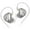 Silver without Mic, variant on KZ X Angelears Libra Ultra-Wide Frequency Dynamic Driver HiFi in-Ear Earphone IEMs, 1DD in Ear Monitor with 0.75 Replaceable Cable (Standard, Nomic)