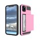 thumbnail image 1 of Funda deslizante para teléfono con ranura para tarjeta de crédito para iPhone 14 13 12 11Pro Max XR XS Max X 8 7 Plus Edge TPU Armor a prueba de golpes Tan Jianjun unisex, 1 of 2