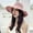 Pink, variant on Pink Women's Bowknot Wide Brim Sun Hat Cotton and hemp Sun Protection Hat, Fishing Hat, Beach & Hiking Hat, Paddling One Size