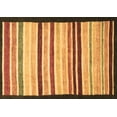thumbnail image 1 of Ahgly Company Indoor Rectangle Abstract Brown Modern Area Rugs, 4' x 6', 1 of 4
