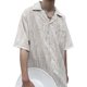 thumbnail image 4 of Camisa de manga corta para hombre, camisa de verano para hombre, camisa de poliéster para hombre de gran tamaño, camisa informal para hombre, rendimiento sólido, 4 of 9