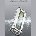 thumbnail image 2 of Lantern LED Flashlight Camping Rechargeable Torch Emergency Torches Working Outdoor Power Bank Multi-function for Hiking Lighting Black, 2 of 8
