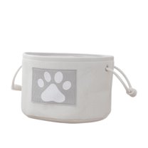 Organization and Storage Basket for Shelves - Round 12.99 inch Collapsible Storage Bins, Fabric Storage Cubes for Closet Organizer Toy Gift Cloth