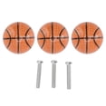 thumbnail image 3 of Basketball Cabinet Knobs, Easy To Install Basketball Door Handle Exquisite Workmanship  For Bookcases For Closets, 3 of 8