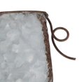 thumbnail image 3 of Macetero de Pared en Forma de Cerdito Galvanizado Zingz & Thingz 43x9x27 cm, 3 of 7