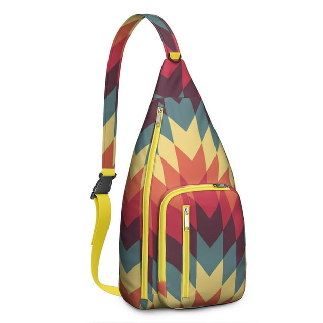 Pop Art Shoulder Bag - Bold Comic-Inspired Graphic Print (Statement Piece, Water-Resistant)
