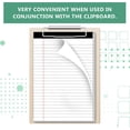 thumbnail image 4 of shiyou-5 x 8 Legal Pads,Small Notepad 5x8, 8 Pack White Note Pads,Narrow Ruled Lined Writing Note Pad, 30 Sheets Per Writing Pad,Perforated Lined Paper,Mini Notebook Paper for Office Business Home Sc, 4 of 4