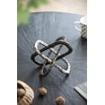 thumbnail image 6 of A&B Home Antique Gold Aluminum Abstract Decorative Object 8.7" x 8.7" x 6", 6 of 9