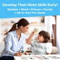thumbnail image 3 of Juego de 20 juegos de rompecabezas con números Momo & Nashi para niños pequeños, 3 of 9