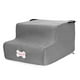thumbnail image 1 of Escaleras transpirables para mascotas con cubierta lavable de malla para perros y gatos gris, 1 of 6