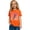 Orange, variant on Shadoumai 100 Days of School Shirt for Girls: 100th Day Shirts Kids Toddler Kindergarten Shirt Happy 100 Day Celebration Tee Tops