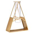 thumbnail image 1 of AMERTEER Hydroponic Vase Pots Creative Heart Shaped Rectangle Triangle Five-Pointed Star Table Home Decoration Small Flowerpot, 1 of 24