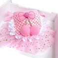 thumbnail image 4 of Farfi Saliva Bib Beautiful Comfortable Dog Accessories Bowknot Design Neckerchief for Pet (Pink Rabbit,XS), 4 of 10