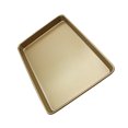thumbnail image 2 of 12 Inches Carbon Steel Non-stick Barbecue Plate Pizza Tray Baking Tool (Golden), 2 of 7