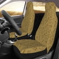 thumbnail image 4 of LNWH Car Seat Covers, ABC Graffiti Pattern Car Interior Seat Covers - Universal Fit Most Cars, SUV, Trucks, 2pcs Car Seat Protectors, 4 of 8