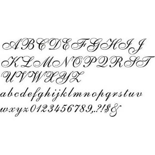 SyiXute 36 Pcs Alphabet Letter Stencils,3 Inch India
