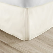 Alive Pixels Bed Skirt Ivory Solid 100% Cotton 1Pc 9" inch Drop 800TC