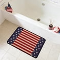 thumbnail image 5 of RBCKVXZ 4th of July Doormat 18x24 inch Patriotic Welcome Non Slip Mats - Absorbent Quick Dry Washable, 5 of 6