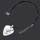 thumbnail image 3 of Guitar Pick Necklace PU Leather Cord and Stainless Steel Charm Shaped Like Guitar Pick, 3 of 3