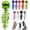 Green, variant on Dinosaur Skeleton Costume, 3D Spinosaurus Skull Mask with Plush Spine for Dress-Up Play Creative Trex Bone Plushie, Fun Birthday Halloween Gift