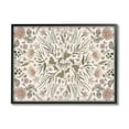 thumbnail image 2 of Stupell Industries Delicate Botanical Pattern Intricate Butterfly Insects Motif Graphic Art Gray Framed Art Print Wall Art, Design by Birgit Maria Kiennast, 2 of 5