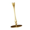 thumbnail image 4 of Candle Stand Stick Holder Desktop Decor Gold Modern Design for Fireplace Mantle Wedding Party Events, 4 of 9