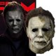 thumbnail image 2 of Michael Myers Máscara De Halloween horror Cosplay Fantasía Aterradora Látex prop Adulto Gris, 2 of 4