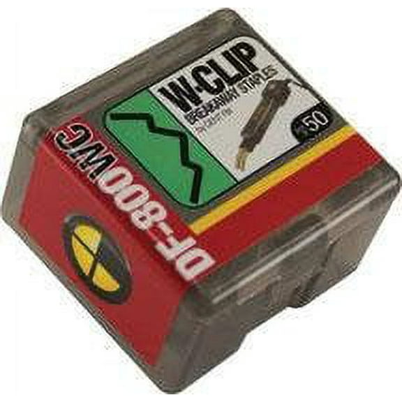 Dent Fix 800WC W-CLIP Replacement Staples, Steel - Pack of 50
