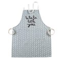 thumbnail image 1 of Delantal de cocina de lino de algodón Delantales de cocina unisex con bolsillo (flecha), 1 of 2