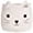White, variant on TACYKIBD Woven Basket 15" Lx14 H Cotton Rope Toy Basket with Cat Design, Cute Animal Basket Gift Basket Large Cat Toy Basket Baby Laundry Basket for Towels, Blankets, Cute Basket for Cat Toys
