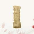 thumbnail image 3 of 30M Diameter 12mm Hemp Rope Natural Thick Jute Hemp Rope Strong String Craft Twine for DIY Arts Crafts Christmas Gift Packing Floristry Bundling, 3 of 8