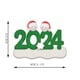 thumbnail image 3 of Xihbxyly Liquidación de Tallas Grandes para Mujeres Adornos Navideños para Árbol de Navidad, Artesanías de Resina, Colgante Digital con Cabeza Humana, 3 of 5