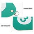 thumbnail image 3 of OUNONA 2Pcs Dark Green Fencing Targets with Dual Sided Design Durable Self Training Accessories for Wall Mount, 3 of 8