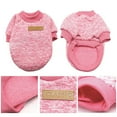 thumbnail image 4 of Pet Dog Clothes Dog Sweater Soft Thickening Warm Pup Dogs Shirt Winter Puppy Sweater for Dogs, 4 of 7