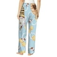 thumbnail image 3 of Sigee Cute Gnome Bee Collects Honey Print Women's Soft Pajama Pants - Breathable and Comfortable Lounge Sleep Bottoms with Elastic Waistband and Pockets-Large, 3 of 9
