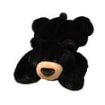thumbnail image 2 of Oso de peluche de dibujos animados, juguete para decoración de sala de estar, juguetes suaves y cómodos para cumpleaños Negro 55cm, 2 of 9