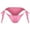 Pink, variant on Men Bikini Briefs Low Rise Stretchy G-strings Panties Full Bikini Soft Stretch Knickers Breathable Underwears Hot Pink Free Size