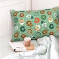 thumbnail image 4 of Fotbe Christmas Donuts Funda de Almohada Decorativa Estilo Occidental, Lujo en Algodón, Fundas para Almohadas King, Cojín Estampado para Decoración del Hogar-16"x24", 4 of 6