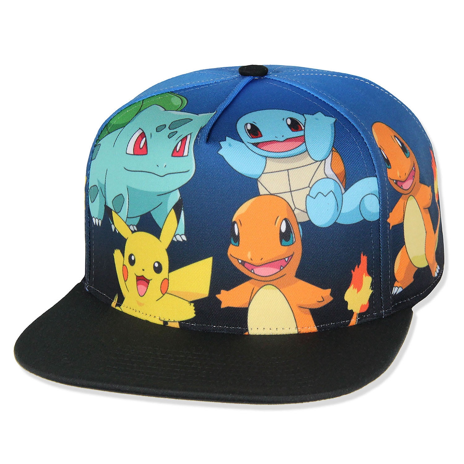 Pokemon Youth Group Gradient Sublimation Snapback Flatbill Hat